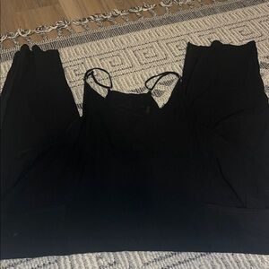 Black Sleeveless Jumpsuit